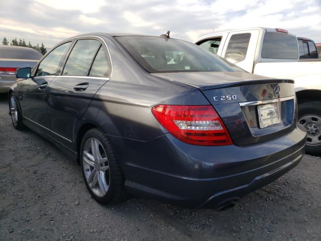 Photo 2 VIN: WDDGF4HB2DR280876 - MERCEDES-BENZ C 250 