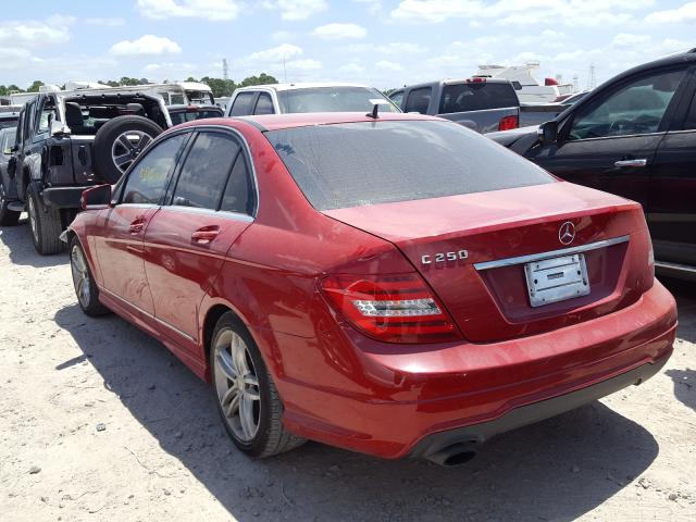 Photo 2 VIN: WDDGF4HB2EA937241 - MERCEDES-BENZ C 250 