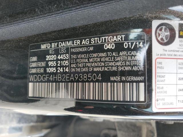 Photo 11 VIN: WDDGF4HB2EA938504 - MERCEDES-BENZ C 250 