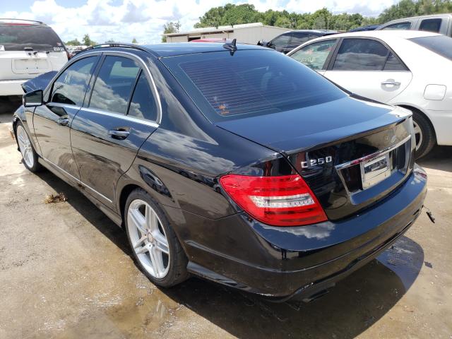 Photo 2 VIN: WDDGF4HB2EA952872 - MERCEDES-BENZ C 250 