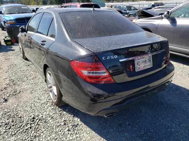 Photo 2 VIN: WDDGF4HB2EA953486 - MERCEDES-BENZ C 250 