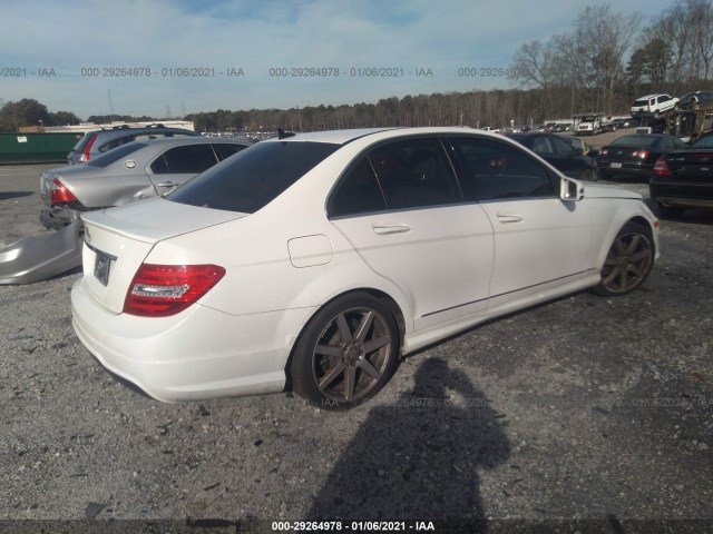 Photo 3 VIN: WDDGF4HB2EA957828 - MERCEDES-BENZ C-CLASS 