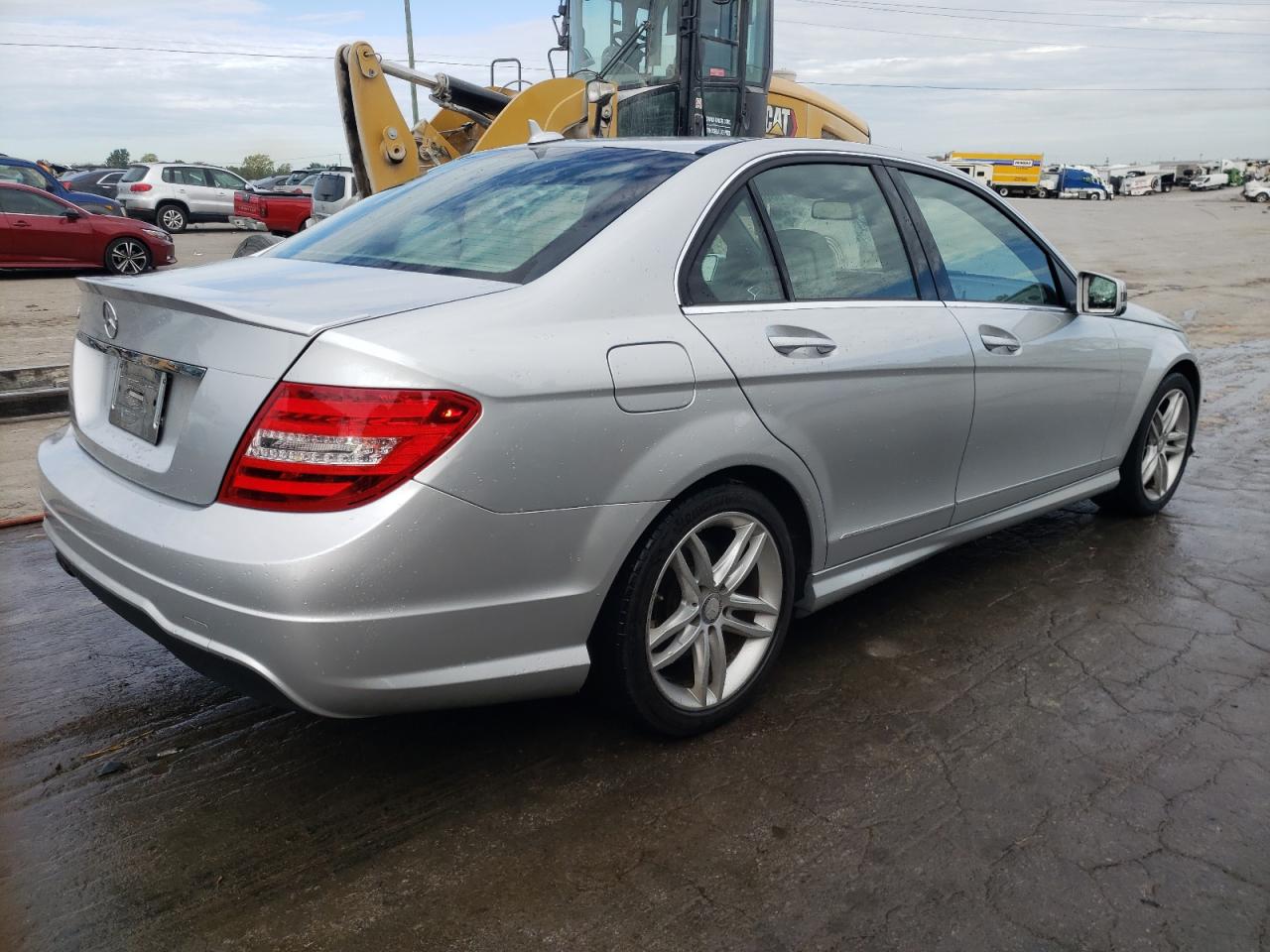 Photo 2 VIN: WDDGF4HB2EA962804 - MERCEDES-BENZ C-KLASSE 