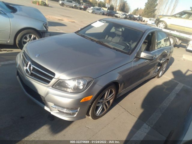 Photo 1 VIN: WDDGF4HB2EA964021 - MERCEDES-BENZ C-CLASS 