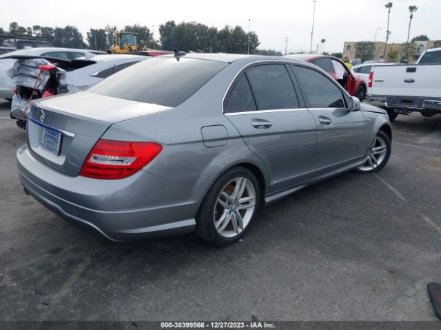 Photo 3 VIN: WDDGF4HB2EA964150 - MERCEDES-BENZ C 250 