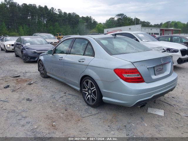 Photo 2 VIN: WDDGF4HB2EA964262 - MERCEDES-BENZ C 250 