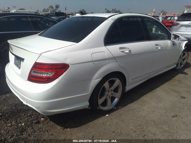 Photo 3 VIN: WDDGF4HB2EA966500 - MERCEDES-BENZ C-CLASS 