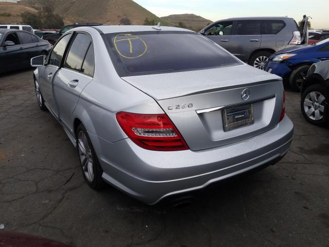 Photo 2 VIN: WDDGF4HB2EG216091 - MERCEDES-BENZ C 250 