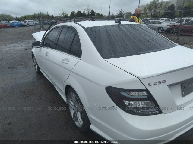 Photo 2 VIN: WDDGF4HB2EG222361 - MERCEDES-BENZ C-CLASS 