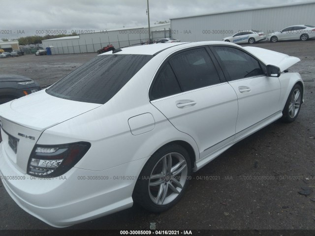 Photo 3 VIN: WDDGF4HB2EG222361 - MERCEDES-BENZ C-CLASS 