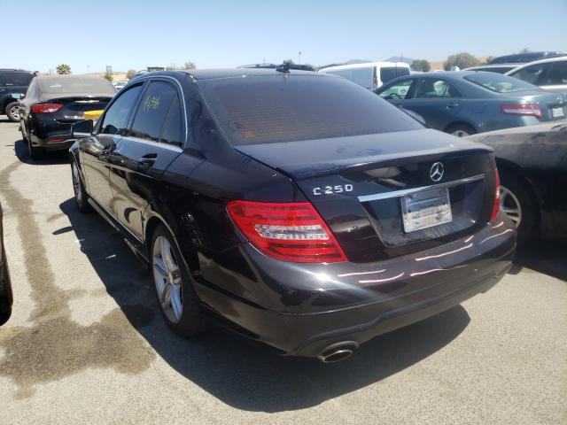 Photo 2 VIN: WDDGF4HB2EG244957 - MERCEDES-BENZ C 250 