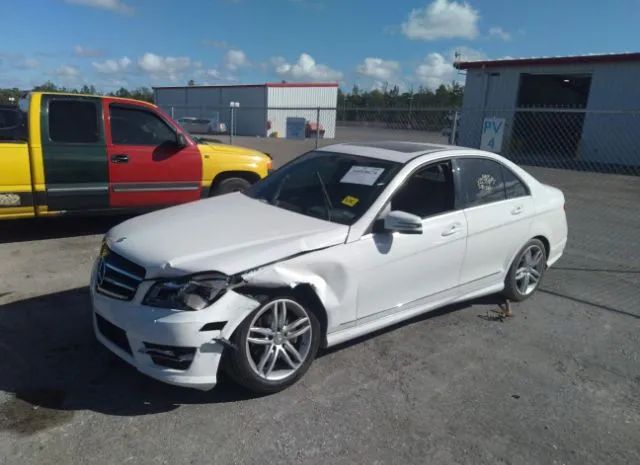 Photo 1 VIN: WDDGF4HB2ER306541 - MERCEDES-BENZ C-CLASS 