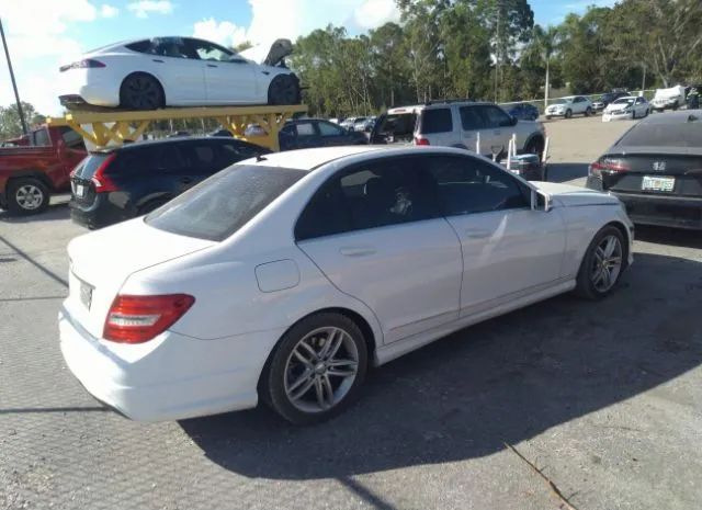 Photo 3 VIN: WDDGF4HB2ER306541 - MERCEDES-BENZ C-CLASS 