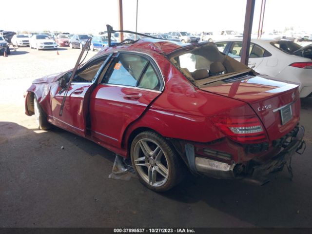 Photo 2 VIN: WDDGF4HB2ER313196 - MERCEDES-BENZ C-CLASS 