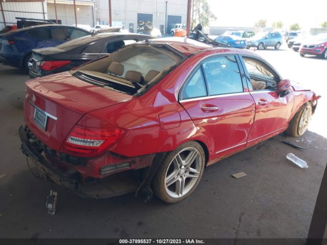 Photo 3 VIN: WDDGF4HB2ER313196 - MERCEDES-BENZ C-CLASS 