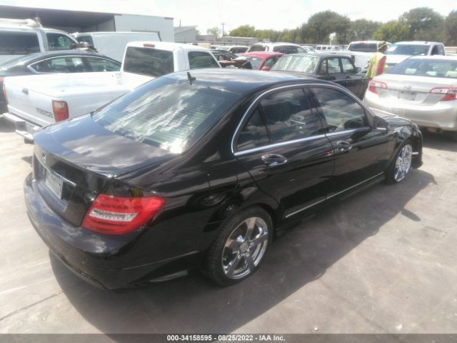 Photo 3 VIN: WDDGF4HB2ER315191 - MERCEDES-BENZ C-CLASS 