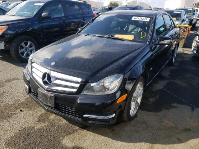 Photo 1 VIN: WDDGF4HB3CA607346 - MERCEDES-BENZ C 250 