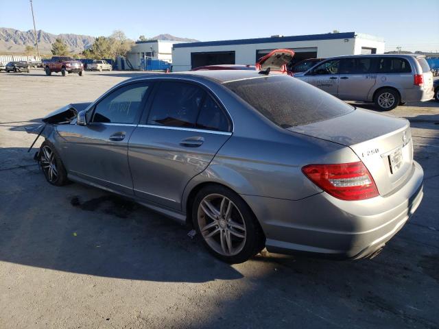 Photo 1 VIN: WDDGF4HB3CA609839 - MERCEDES-BENZ C 250 