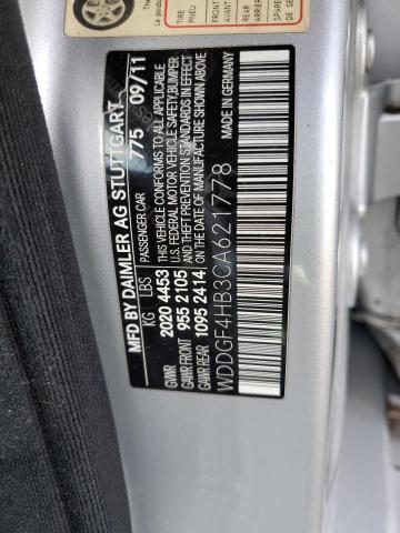 Photo 11 VIN: WDDGF4HB3CA621778 - MERCEDES-BENZ C-CLASS 