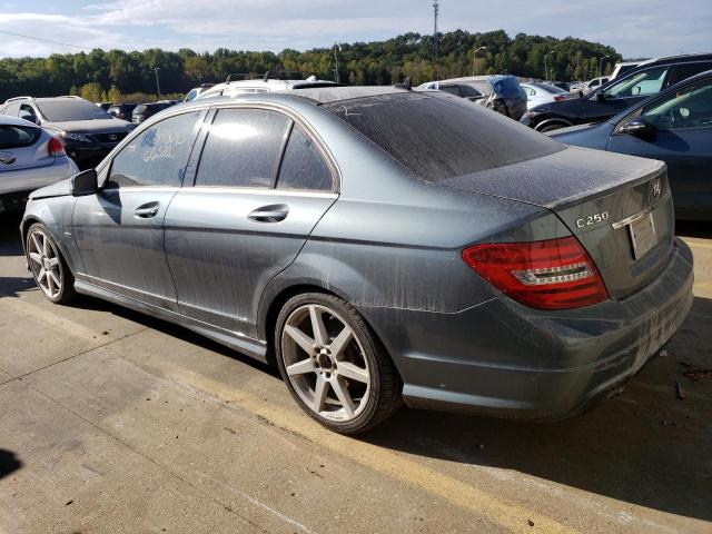 Photo 1 VIN: WDDGF4HB3CA627595 - MERCEDES-BENZ C 250 