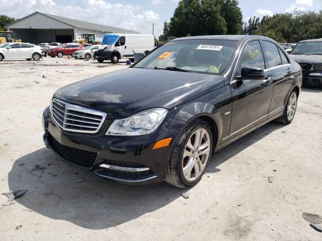 Photo 1 VIN: WDDGF4HB3CA636149 - MERCEDES-BENZ C 250 