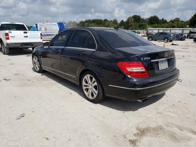 Photo 2 VIN: WDDGF4HB3CA636149 - MERCEDES-BENZ C 250 