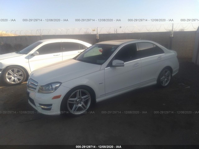 Photo 1 VIN: WDDGF4HB3CA636930 - MERCEDES-BENZ C-CLASS 