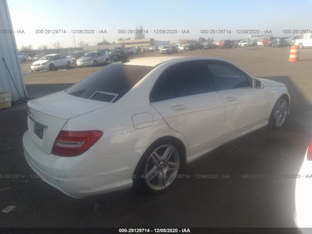 Photo 3 VIN: WDDGF4HB3CA636930 - MERCEDES-BENZ C-CLASS 