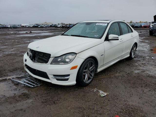 Photo 1 VIN: WDDGF4HB3CA638208 - MERCEDES-BENZ C 250 