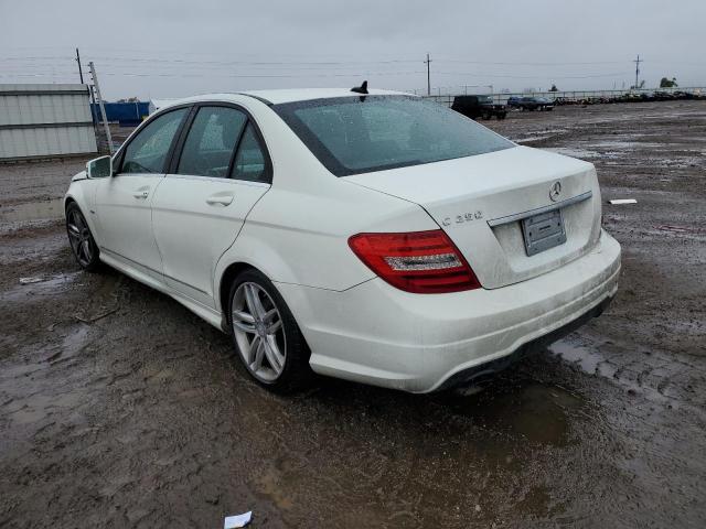 Photo 2 VIN: WDDGF4HB3CA638208 - MERCEDES-BENZ C 250 