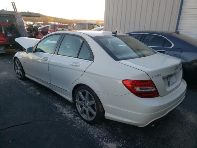 Photo 2 VIN: WDDGF4HB3CR196094 - MERCEDES-BENZ C 250 