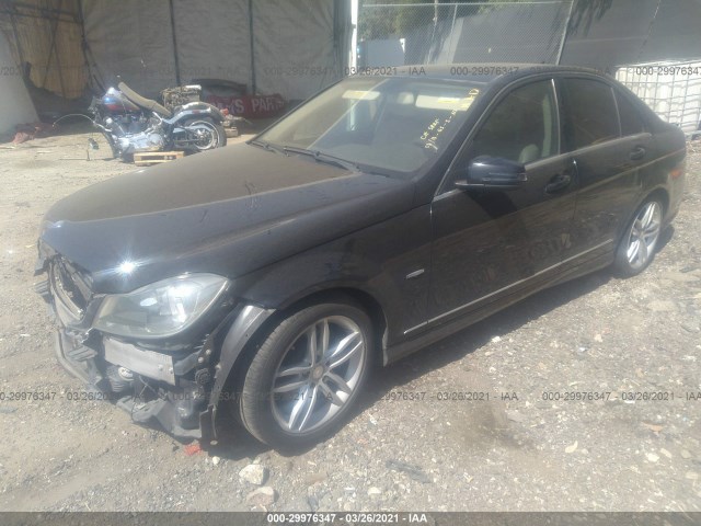 Photo 1 VIN: WDDGF4HB3CR200936 - MERCEDES-BENZ C-CLASS 