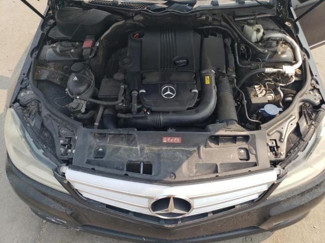 Photo 10 VIN: WDDGF4HB3CR207837 - MERCEDES-BENZ C CLASS 