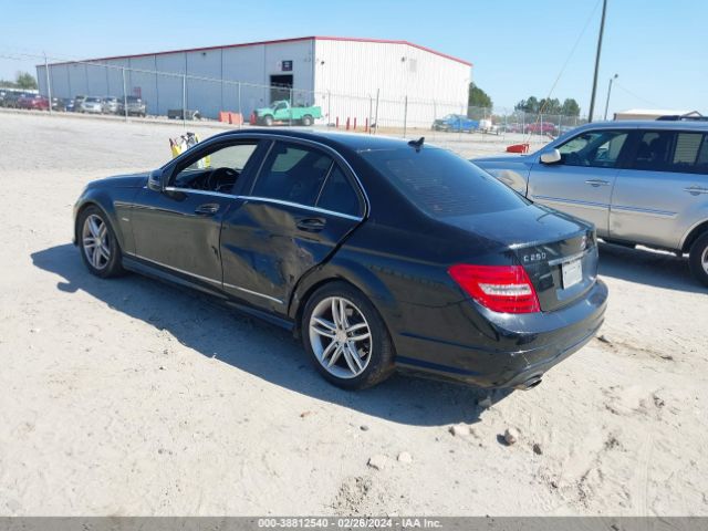 Photo 2 VIN: WDDGF4HB3CR212472 - MERCEDES-BENZ C 250 