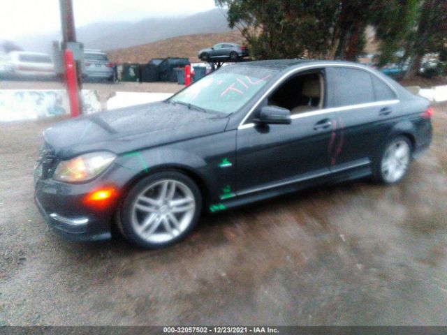 Photo 1 VIN: WDDGF4HB3CR219776 - MERCEDES-BENZ C-CLASS 