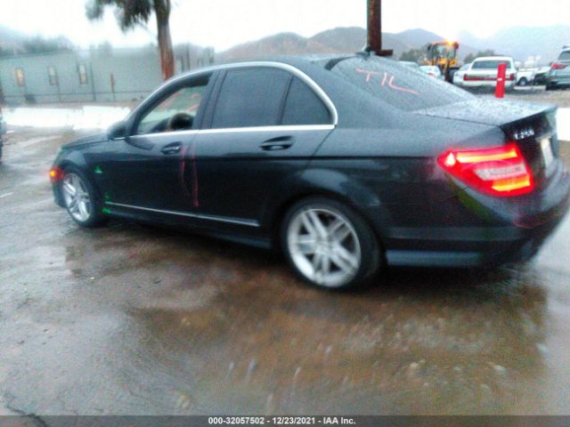 Photo 2 VIN: WDDGF4HB3CR219776 - MERCEDES-BENZ C-CLASS 