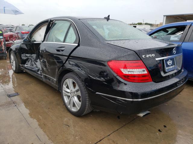 Photo 2 VIN: WDDGF4HB3DA781581 - MERCEDES-BENZ C 250 