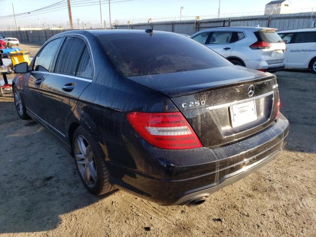 Photo 2 VIN: WDDGF4HB3DR241505 - MERCEDES-BENZ C 250 