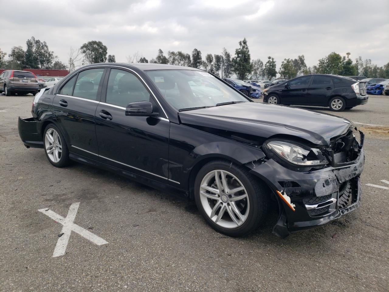 Photo 3 VIN: WDDGF4HB3DR245392 - MERCEDES-BENZ C-KLASSE 