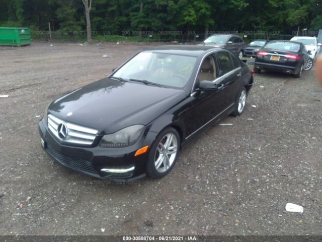 Photo 1 VIN: WDDGF4HB3DR259566 - MERCEDES-BENZ C-CLASS 