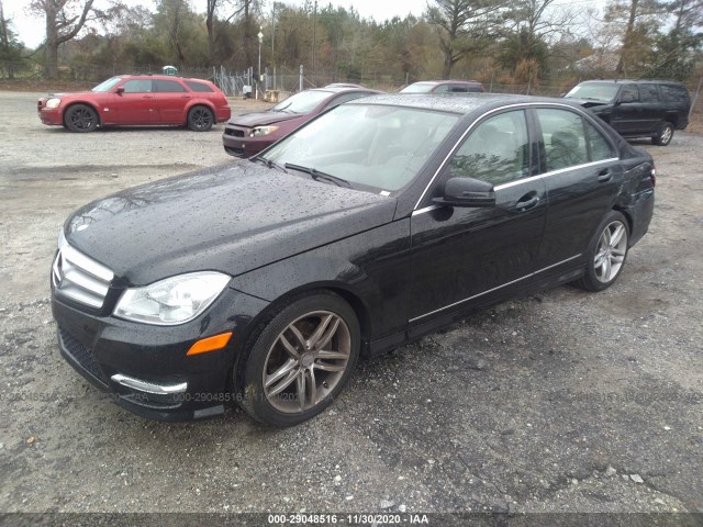 Photo 1 VIN: WDDGF4HB3DR268154 - MERCEDES-BENZ C-CLASS 