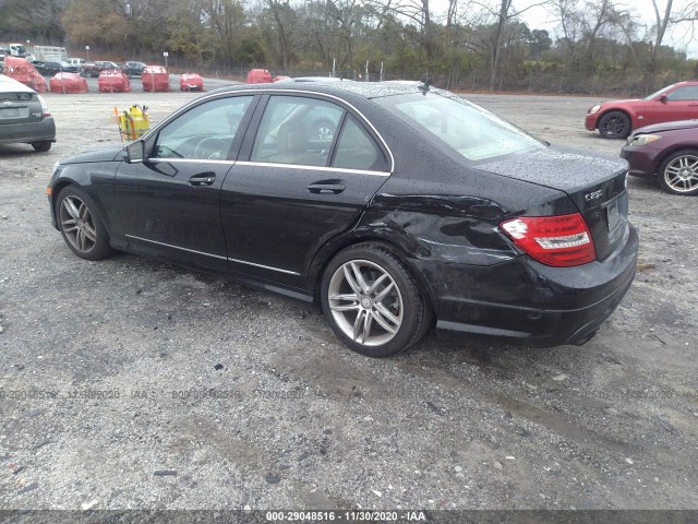 Photo 2 VIN: WDDGF4HB3DR268154 - MERCEDES-BENZ C-CLASS 