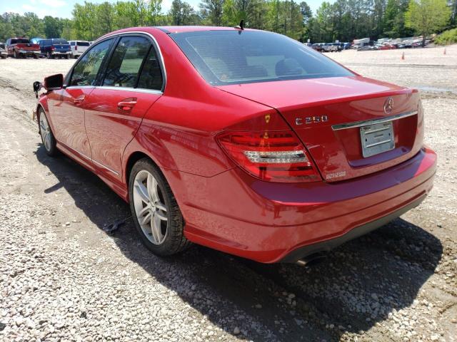 Photo 2 VIN: WDDGF4HB3DR273144 - MERCEDES-BENZ C 250 