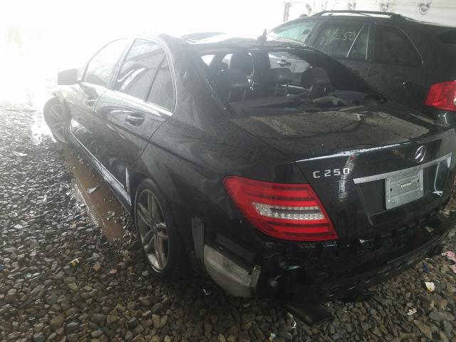 Photo 2 VIN: WDDGF4HB3DR280210 - MERCEDES-BENZ C 250 