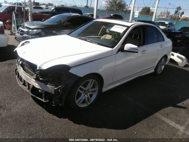 Photo 1 VIN: WDDGF4HB3DR289585 - MERCEDES-BENZ C-CLASS 