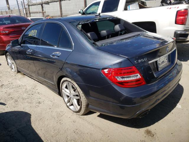 Photo 2 VIN: WDDGF4HB3EA891810 - MERCEDES-BENZ C 250 