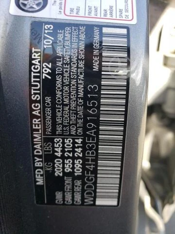 Photo 11 VIN: WDDGF4HB3EA916513 - MERCEDES-BENZ C 250 