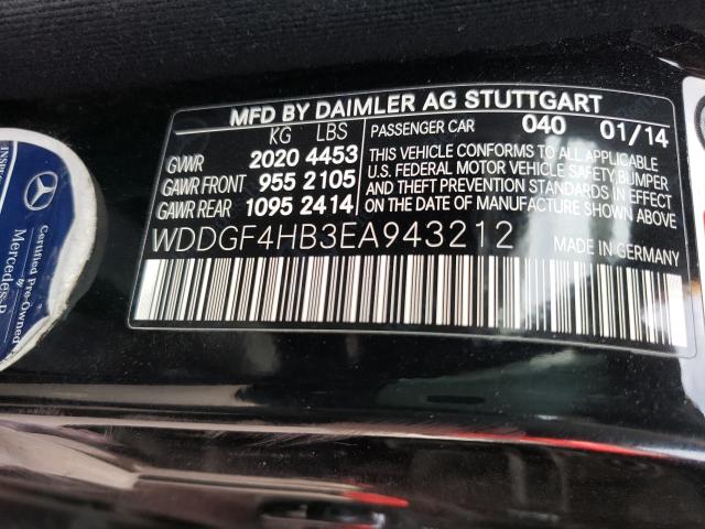 Photo 9 VIN: WDDGF4HB3EA943212 - MERCEDES-BENZ C 250 