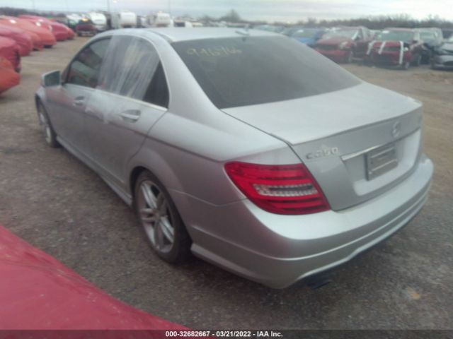 Photo 2 VIN: WDDGF4HB3EA946966 - MERCEDES-BENZ C-CLASS 