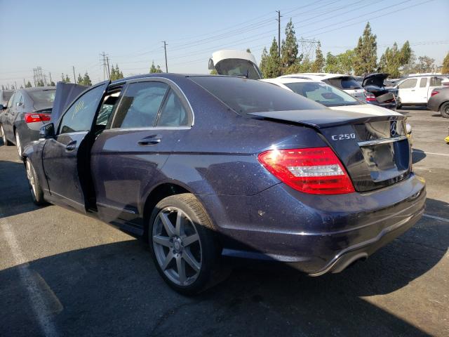 Photo 2 VIN: WDDGF4HB3EA954159 - MERCEDES-BENZ C 250 